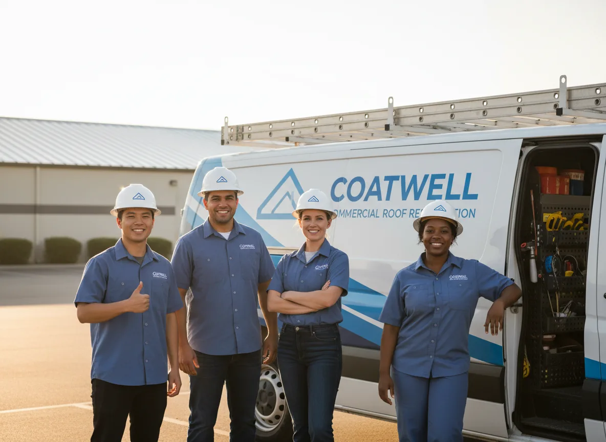 Commercial roof coating company in Austin, PA